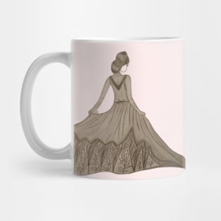 girl dress Mug